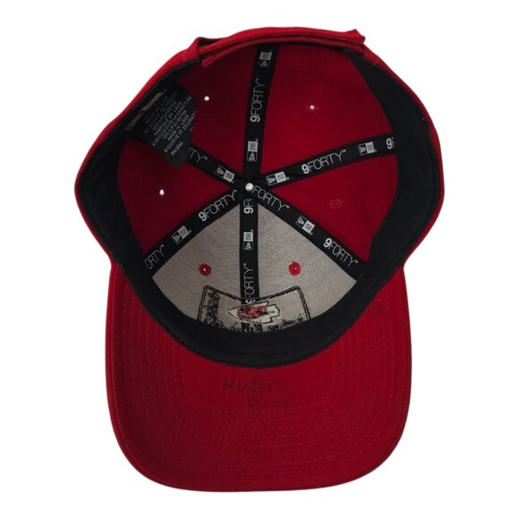 Kansas City Chiefs Super Bowl LVII Champions Strapback Cap Trucker Baseball Hat - Picture 5 of 15